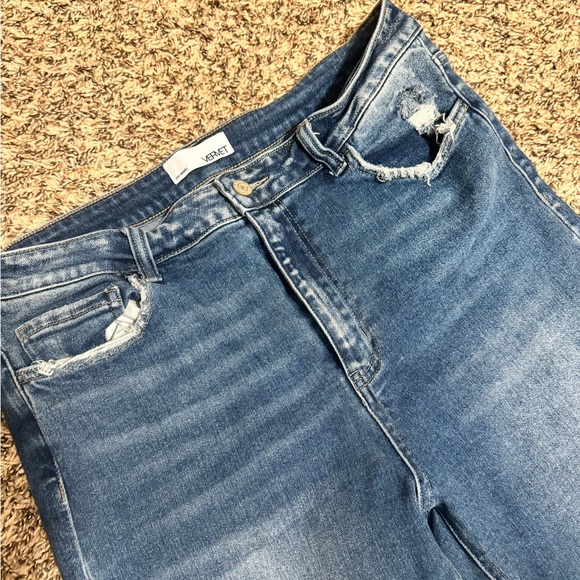 Distressed Women’s Denim sz 32 - Picture 4 of 11